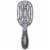 Circular Venting Detangling C Brush - Gray by NuWay 4Hair for Unisex - 1 Pc Hair Brush Perspective: front