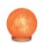 Himalayan Glow Pink Salt Globe Lamp, Hand Carved Salt Crystal Lamp with Dimmer | 9-11 lbs Perspective: front