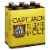 The Olde Mecklenburg Brewery Capt Jack Pilsner Beer Perspective: front
