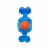 JoJo Modern Pets Candy-Inspired TPR Squeaky Tennis Ball Dog Toy Perspective: front