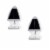 Gothic Solar Post Cap Light - White 2PK Perspective: front