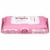 Goodwipes® Rosewater Flushable Wipes Perspective: front