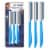 Beard Mustache Straight Edge Razor Mens Beards Shaping Tool Eyebrow Men Travel Mustaches 3Pc Perspective: front