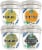 Clear Creek 100 LBS  Lentil Bundle: Beluga, Gold, Green, Red Lentils - 25 lbs each Perspective: front