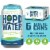 Community Beer Co. Hop’d Water Hop-Infused Sparkling Water Perspective: front