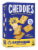 Cheddies® Classic Cheddar Baked Cheesy Crackers Box Perspective: front