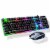 SANOXY USB Wired G21 104 Keys Full Size Keyboard Combo Mouse w/ Backlight LED Lights for Offi Perspective: front