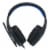 3.5mm Gaming Headset Mic LED Headphones Stereo Bass Surround For PC Xbox One PS4 (black-blue) Perspective: front
