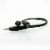 1.5FT 2 Female to 1 Male Gold Plated 3.5mm Audio Y Splitter Headphone Cable Foot Perspective: front