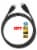 HDMI Cable 1.4 4K 3D HDTV PC compatible with ONE PS4 High Speed Plug 10 FT FEET Perspective: front