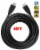 HDMI Cable 1.4 4K 3D HDTV PC compatible with ONE PS4 High Speed Plug 30 FT FEET Perspective: front