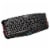 SANOXY 3 Colors Backlit Wired Gaming Keyboard With Backlight Perspective: front