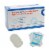 Inject-Safe™ White Film Foam Adhesive Barrier Strip Sterile 1-3/8 Inch Diameter Bandages Perspective: front