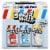 BoardWalk Slushie Mix Flavored Malt Beverage Variety Pack Perspective: front
