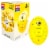 Geomag Kor Egg - Yellow - 55 Piece Creative Magnet Playset Perspective: front
