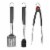 Dyna-Glo Stainless Steel Grill Tool Set Perspective: front