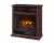 Pleasant Hearth Parkdale Mobile Infrared Media Electric Fireplace - Cherry Perspective: front