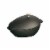 Staub Cast Iron 2-qt Mussel Pot - Matte Black Perspective: front