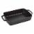 Staub Cast Iron 12-inch x 8-inch Roasting Pan - Matte Black Perspective: front