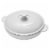 Staub Ceramics 8-inch Round Covered Brie Baker - White Perspective: front