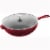 Staub Cast Iron 2.9-qt Daily Pan with Glass Lid - Grenadine Perspective: front