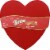 Turtles Milk Chocolate Satin Heart Valentine Candy Box Perspective: front