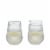 Glass FREEZE™ Wine Glass (set of two) by HOST® Perspective: front