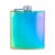 Mirage Iridescent Stainless Steel Flask by Blush® Perspective: front