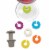 ATA Retail True Prism Wine Stopper & Charms Set Perspective: front