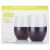 True Flexi Dine Out Clear Plastic Wine Glass Perspective: front