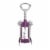 True Fabrications Purple Winged Corkscrew Perspective: front
