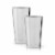 Stainless Shaker Tin Set by Viski Perspective: front