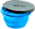 Alpine Mountain Gear Collapsible Container with Lid - Blue/Black Perspective: front