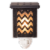 Oak & Rye Chevron Mini Wax Warmer Perspective: front