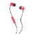 Skullcandy Jib Wired Earbuds with Microphone - Red Perspective: front