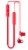 Skullcandy Bluetooth Headphones - Red Perspective: front