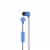 Skullcandy Jib Wired Earbuds with Microphone - Dark Blue Perspective: front