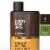 Every Man Jack Body Wash Travel Flask, Sandalwood Perspective: front