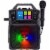 Karaoke USA SD520 MP3 Portable Karaoke System - Black Perspective: front