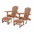 with cup holder Conversation Set, 2 s with cup holders with Ottoman Perspective: front