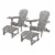 with cup holder Conversation Set, 2 s with cup holders with Ottoman Perspective: front