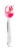 Star Wars White/Pink Rebel 11 Inch Silicone Spatula Perspective: front