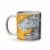 Star Wars Millennium Falcon Grid Schematics - 20oz Ceramic Mug Perspective: front