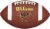 Wilson® NCAA Youth Composite Football - Brown Perspective: front