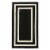 Colonial Mills La Playa Rug - Black/White Perspective: front