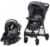 Safety 1st® Smooth Ride Travel System Stroller and Carseat Perspective: front