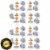 Safety 1st Adhesive Magnetic Lock System - 16 Locks and 4 Keys Perspective: front