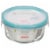 Snapware® Total Solution® Pyrex Glass Medium Round Food Storage Container Perspective: front