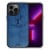 Alpha Digital Luxury Soft Texture Deer Patterned TPU Cloth Protective Case for iPhone13 Pro, Perspective: front