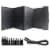 40W 18V Foldable Portable Solar Charging Panel with 3 Outputs Type-C/USB QC3.0/DC Perspective: front